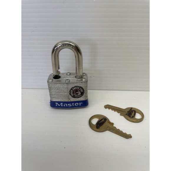 Pad Lock‎ With Key - Picture 2 of 2